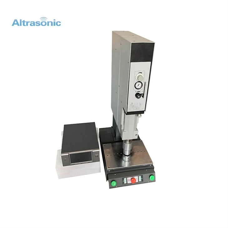 Hot Sale 20KHz Ultrasonic Plastic Standard sveisemaskin for elektroner, skrivesaker, pakking
